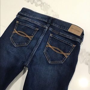 Girls Abercrombie kids skinny jeans